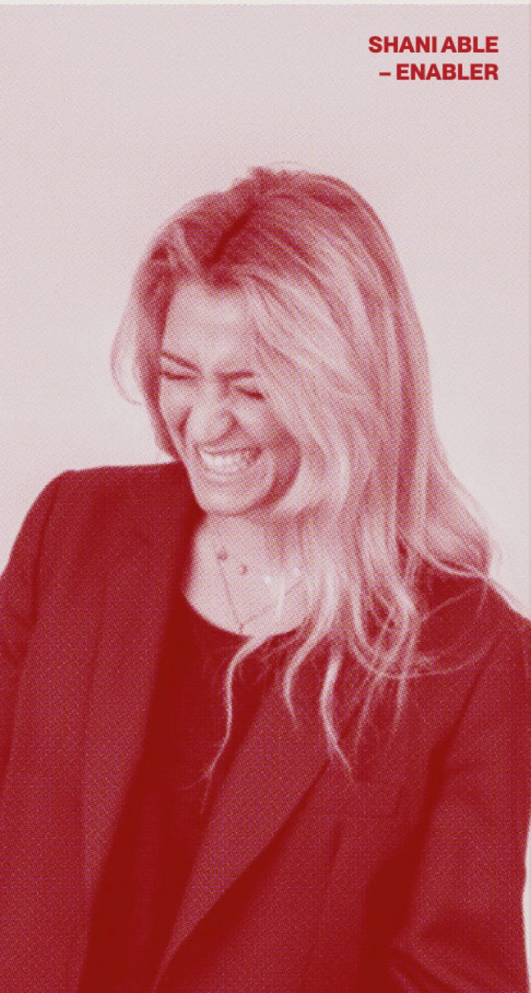 Portrait of Shani Able, laughing